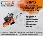 Venta de Cortadora de Concreto Husqvarna