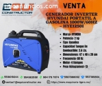 Venta de Generador Inverter Hyundai.