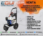 Venta de Hidrolavadora Hyundai-HYP2800XT