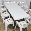 Venta de Muebles de Plástico para Jardín