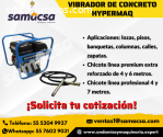 Vibrador de concreto a gasolina (Hyperma