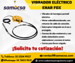 Vibrador Fox para concreto.