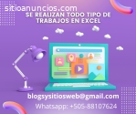 Se Realizan todo tipo de Trabajos Excel