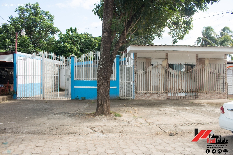 se vende casa centrica en masaya