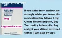 Buy Ativan 2mg (Lorazepam) Online