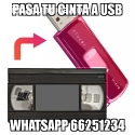 pasa tus vhs a usb