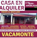 Se alquila casa en Vacamonte