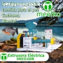 Extrusora Meelko para pellets flotantes