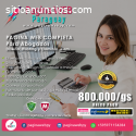 Pagina web con hosting, dominio .com y