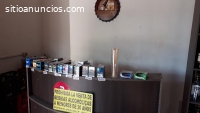 Negocio comercial con clientela formada