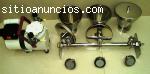 MANIFOLD DE 3 PLAZAS SARTORIUS CON EMBUD