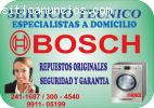 IPSO FACTO TECNIC BOSCH 2411687 LAVADORA