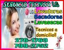 TECNICOS LG 7992752 REPARACION LAVADORAS