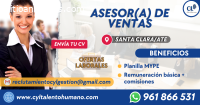 ASESOR(A) DE VENTAS -  SANTA CLARA(ATE)