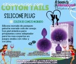 COTTON TAILS SILICONE PLUGS SUAVE Y PLAC