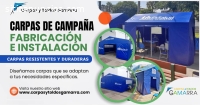 Fabricación de carpas de Campaña