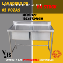 LAVADERO DE 02 POZAS VYB EQUIPAMIENTO GA