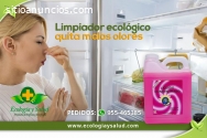 Limpiador ecologico de heladeras