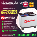 MANTENIMIENTO LAVADORAS MIRAY 981091335