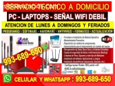 SOPORTE TECNICO A INTERNET REDES WIFI