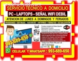 TECNICO DE INTERNET REDES WIFI PCS