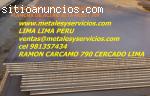 planchas de acero estructural