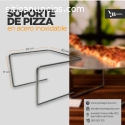 ACERO INOX SOPORTE PARA PIZZA