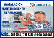 Aire Acondicionado Servicio tecnico Lima