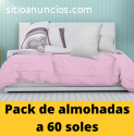 Almohadas de algodón pack pareja