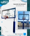 ARCO DE FUTBOL CON TABLERO DE BASQUET