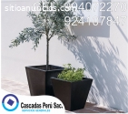 cascadas para jardin,macetas para jardin