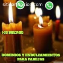 DOMINIOS Y ENDULZAMIENTOS PARA PAREJAS