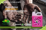 Jabon ecologico para manos de mecanico