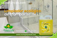 Limpiador ecológico de mamparas de baño