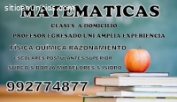 MATEMÁTICAS FÍSICA RAZONAMIENTO A DOMICI