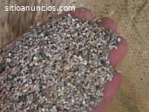 Material filtrante para agua potable