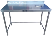 MESA DE AMARRES CON DESCONCHE ACERO INOX