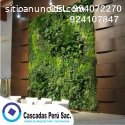 MURO VERDE ARTIFICIAL, JARDIN VERTICAL