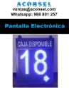 Pantalla Electrónica con Matriz de Punto