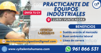 PRACTICANTE DE EQUIPOS INDUSTRIALES