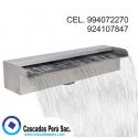 rebose de agua, caida de agua en pared,