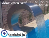 rebose de agua, caida de agua en pared,