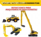 REFACCIONES PARA EQUIPOS KOMATSU