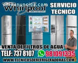 Reparacion refrigeradora WHIRPOOL7378107