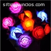 ROSAS LED LUMINOZAS MULTICOLOR