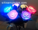 ROSAS LED LUMINOZAS MULTICOLOR