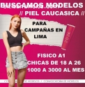 solicito chicas para modelaje en Lima