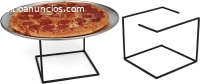 SOPORTE PARA PIZZA PERSONAL ACERO INOXID