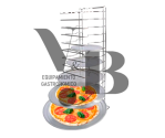 SOPORTE SOBRE MESA PARA PIZZA - EQUIPAMI