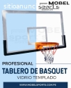 TABLERO CON ARO DE BASQUET-MOBEL SPORTS